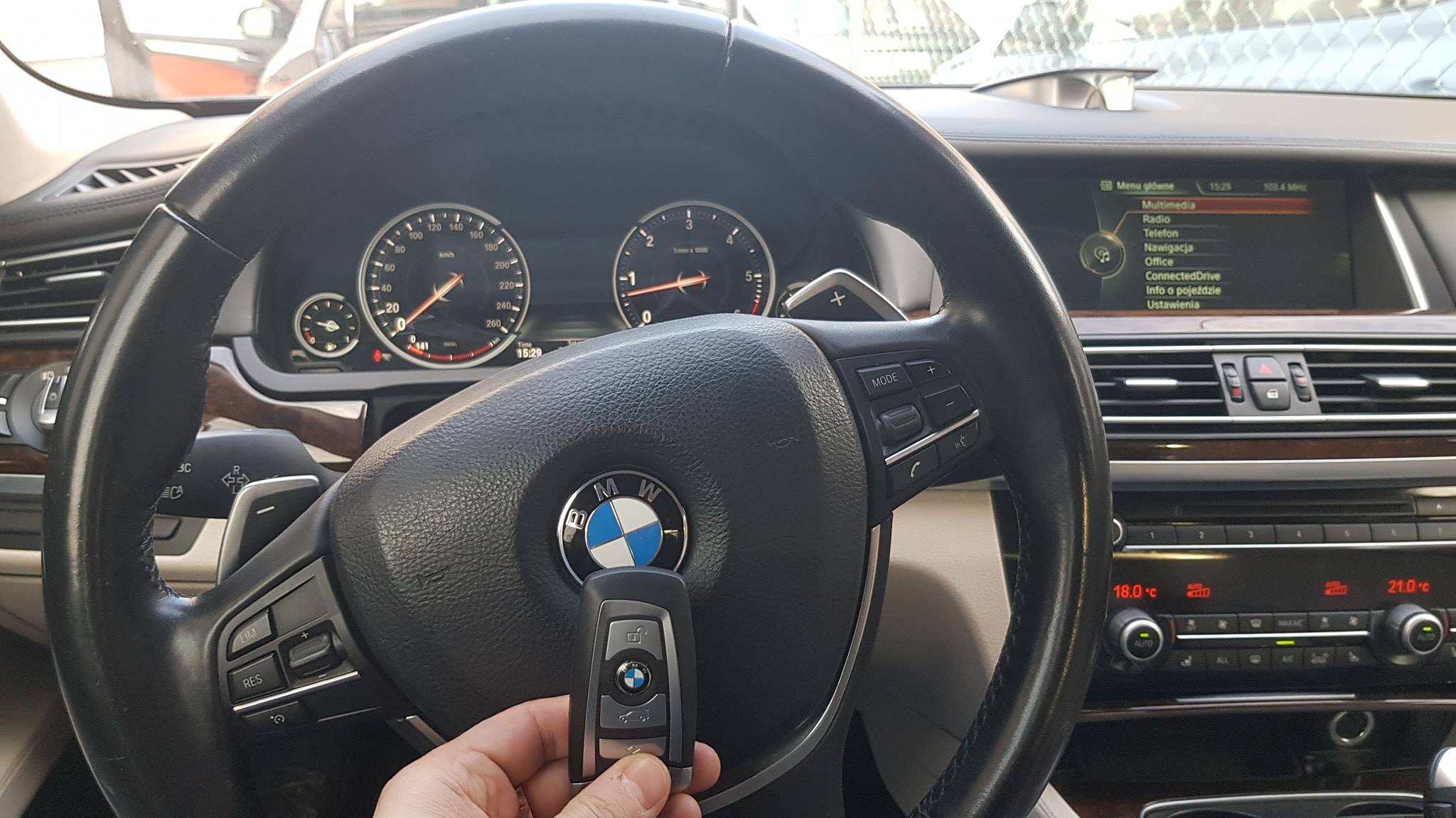 BMW F01 7 MAPY + DOROBIENIE KLUCZA.