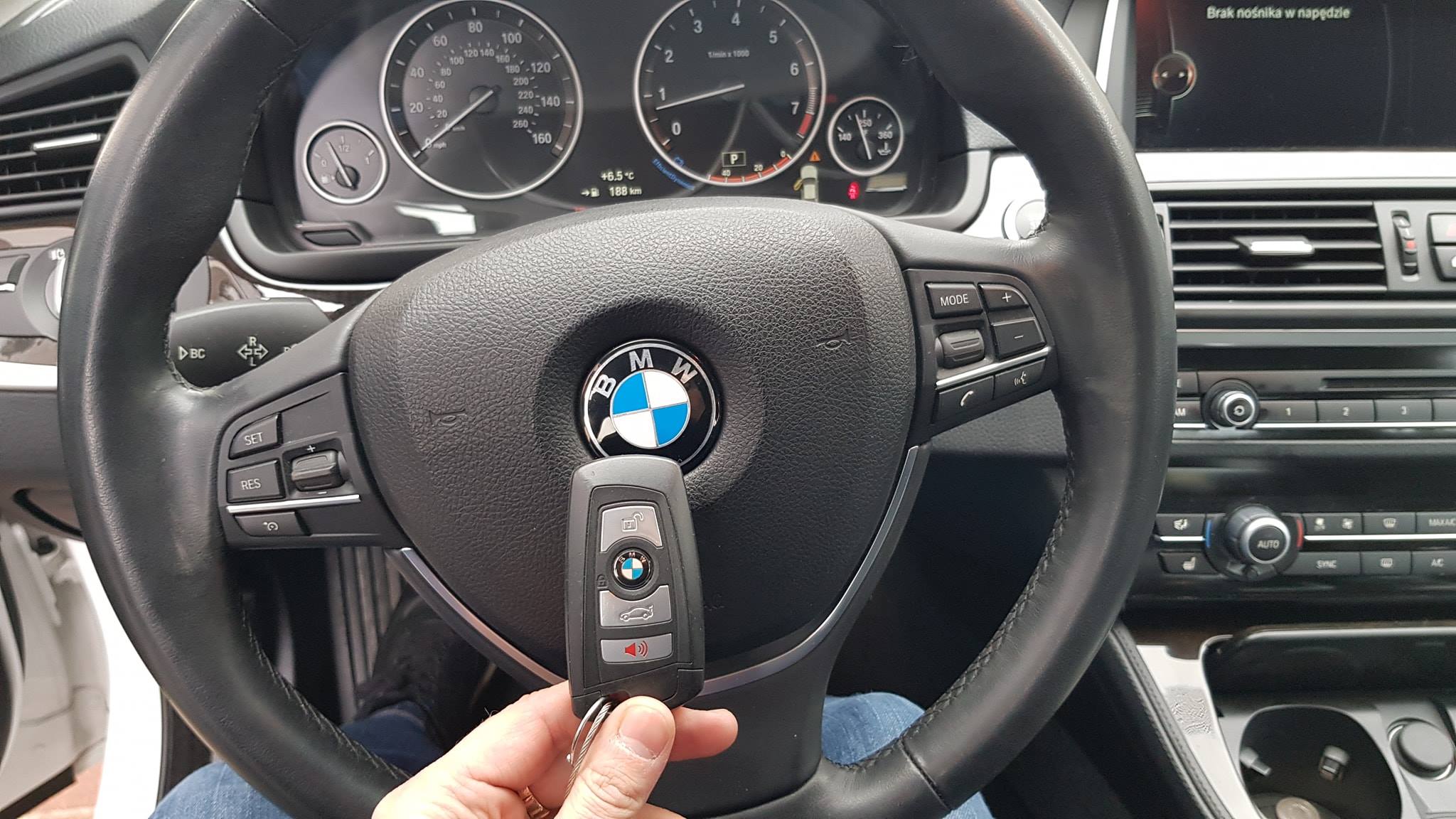 BMW F10 2015 USA DOROBIENIE KLUCZA,