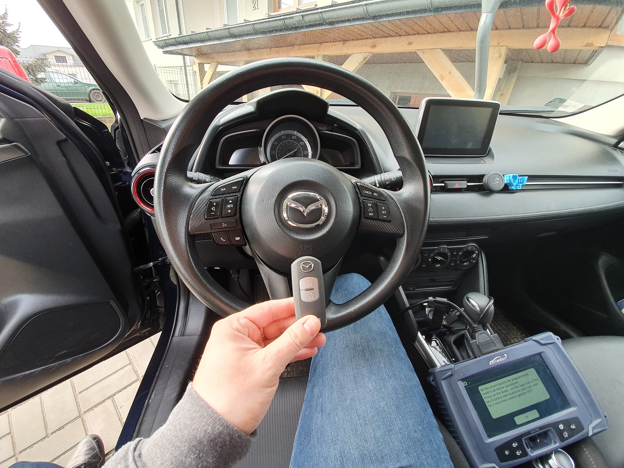 Mazda cx5 2017 dorobienie klucza keyless